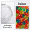 Diamond Water Drop Ball Stress Relief  Toy, Colorful Bead Grape Ball, Stress Relief Bubble Ball 2ml