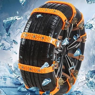 Chaîne à neige universelle pour pneus de voiture, artefact antidérapant pour évacuation de la neige en hiver