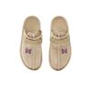 Needles X Reebok Beatnik Slides Canvas Unisex Sneakers Tan Extreme-Purple 100207687