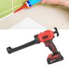 Cordless Caulking Gun Battery Operated Electric Caulk Gun With LED Light for 10OZ Sealant Cartridges