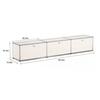 Modern Storage Cabinet Stainless Metal Organizer TV Stand Cabinet for Living Room and Home Office Furniture