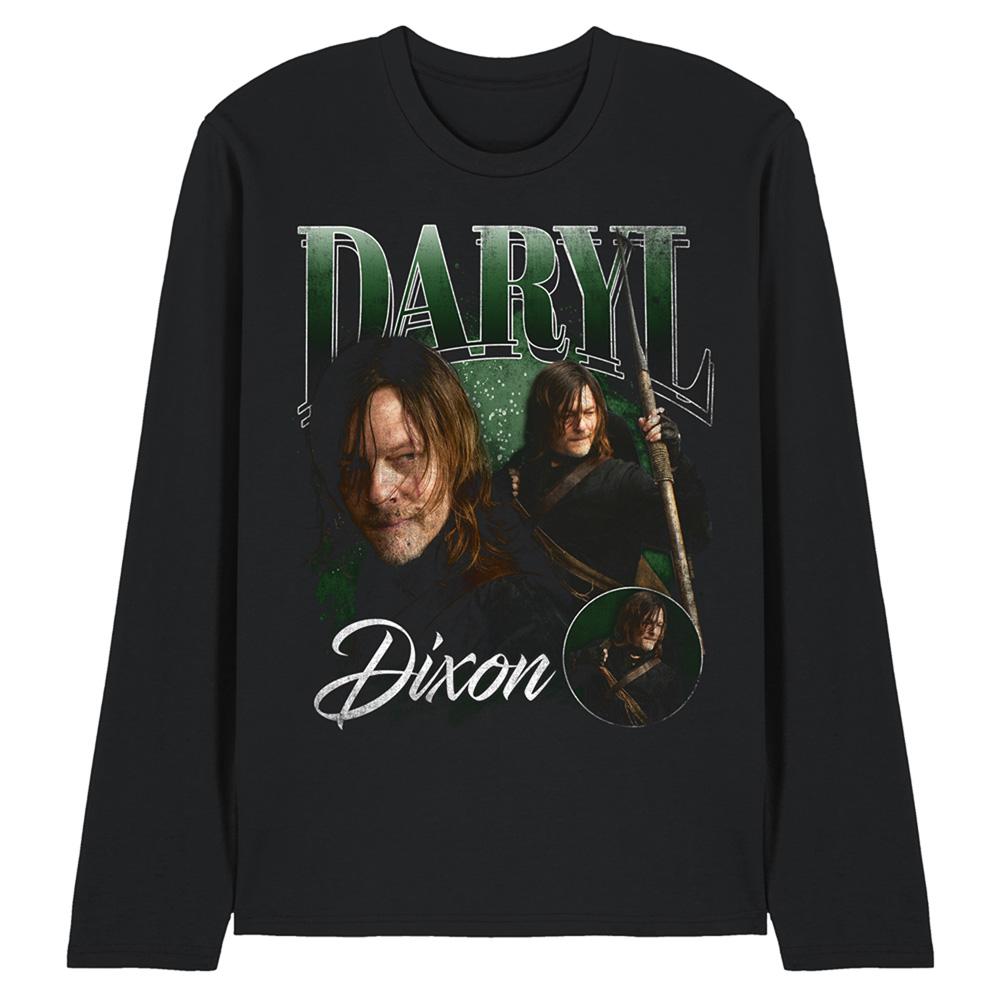 The Walking Dead Unisex Adult Daryl Dixon Homage Long-Sleeved T-Shirt