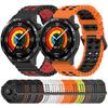 22mm Watch Band for for Huawei Watch GT 5 46mm/Samsung Galaxy Watch3 45mm Dual Color Silicone Strap