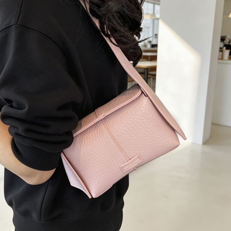 Lychee Metal Clip Crossbody Bag Women's Shoulder Bag