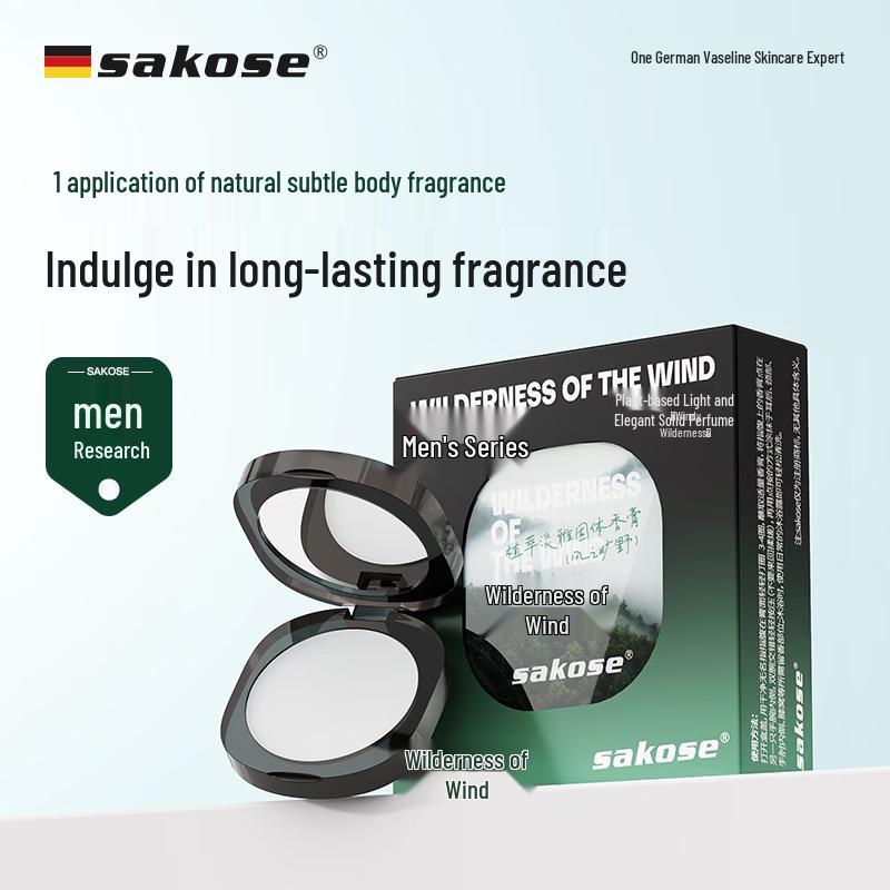 Sakose Wind of the Wilderness Solid Perfume Balm for Men