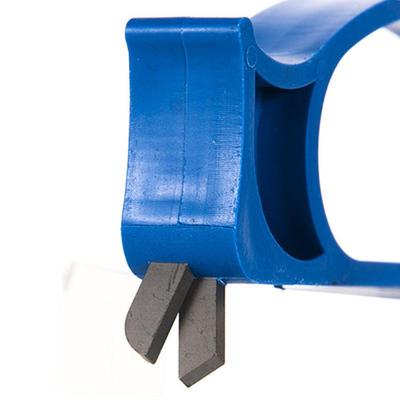 Afiação Espiral para Pesca no Gelo ao Ar Livre para Pesca de Inverno Afiador de Broca de Gelo Diamantado Portátil