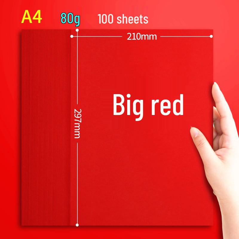 A4 Colored Printing and Origami Paper - 10 Colors