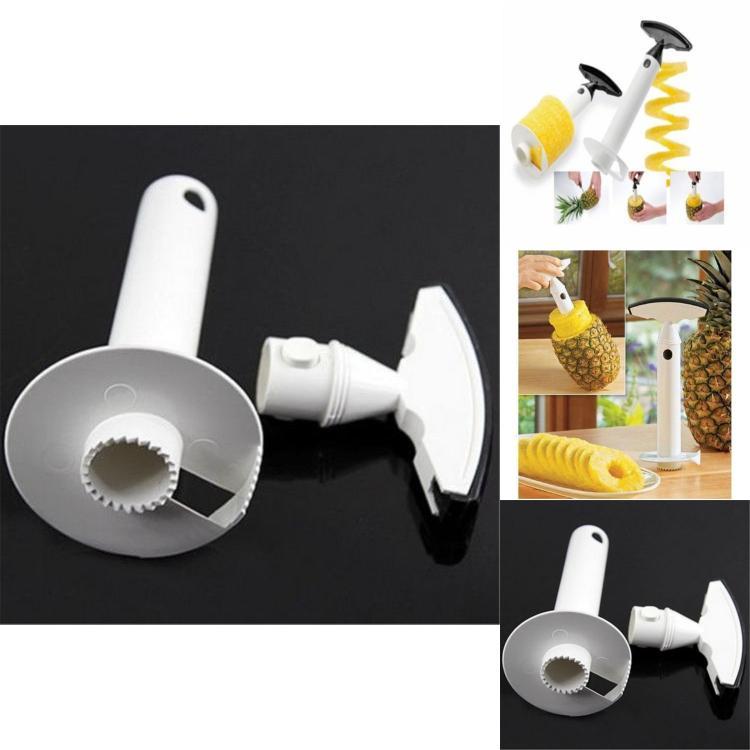 Durable Stainless Kitchen Fruit Pineapple Corer Slicer Peeler Cutter Parer Tool