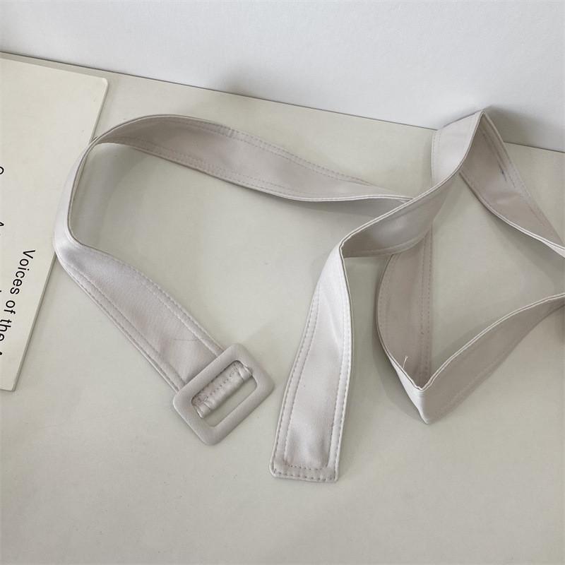 Stylish Color Khaki Waist Sash For Trench Coats Enhancing Silhouette With Elegance