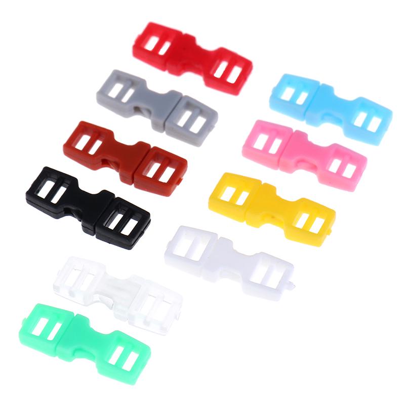 10Pc 4Mm Mini Buckle For Diy Doll Backpack Bracelet Strap Buckle Asseccories