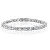 Lucliss 5mm Zirconia Tennis Bracelet, Silver, 20cm