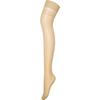 Bonas Women's Black Summer Ultra-Thin Over-the-Knee Japanese Style Stockings