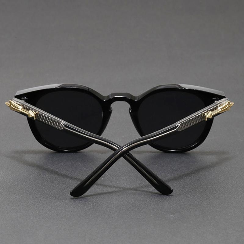 2026 Marque de Mode Lunettes de Soleil de Luxe Designer Hommes Femmes Vintage Tendance Steampunk Lunettes Élégantes Voyage Fête Lunettes de Soleil