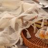 1pc Tassel Lace Tablecloth Suitable for Home Table Decoration, Dining Tablecloth, Coffee Tablecloth, Fabric, Rectangular