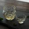Hammered Glass Tea Fairness Cup Set