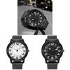 Classic Quartz Watch For Men With Silicone Strap Business Style Nonwaterproof Watch For Office Use