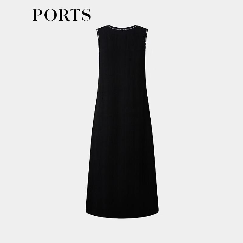 PORTS Women's Solid Sleeveless Knit Midi Dress