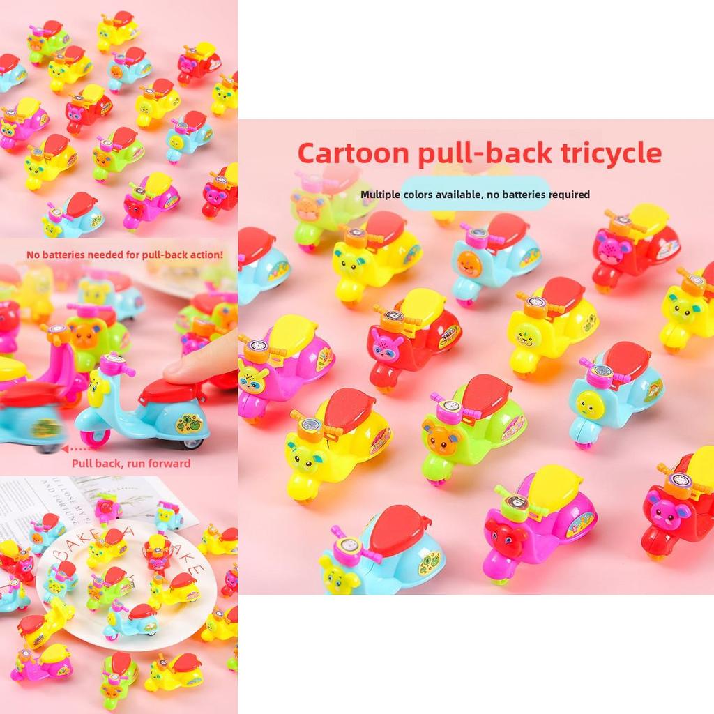 Simulation Mini Inertia Animal Design Motorcycle Children Toy For Kids Learning And Fine Motor Skills Enhancement