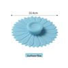 Nordic Color Silicone Sunflower Cup Lid - Dustproof, Anti-Fall, Food-Grade Sealing Cover for Teacups and Coffee Cups.