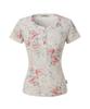 Mileko Flower Button T Ivory
