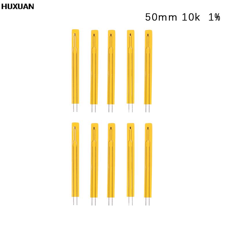 10pcs NTC Thin Film Thermistor 2.5cm 5cm 3950 10K 50K 100K MF5B SMD 1% 5% Temperature Sensor