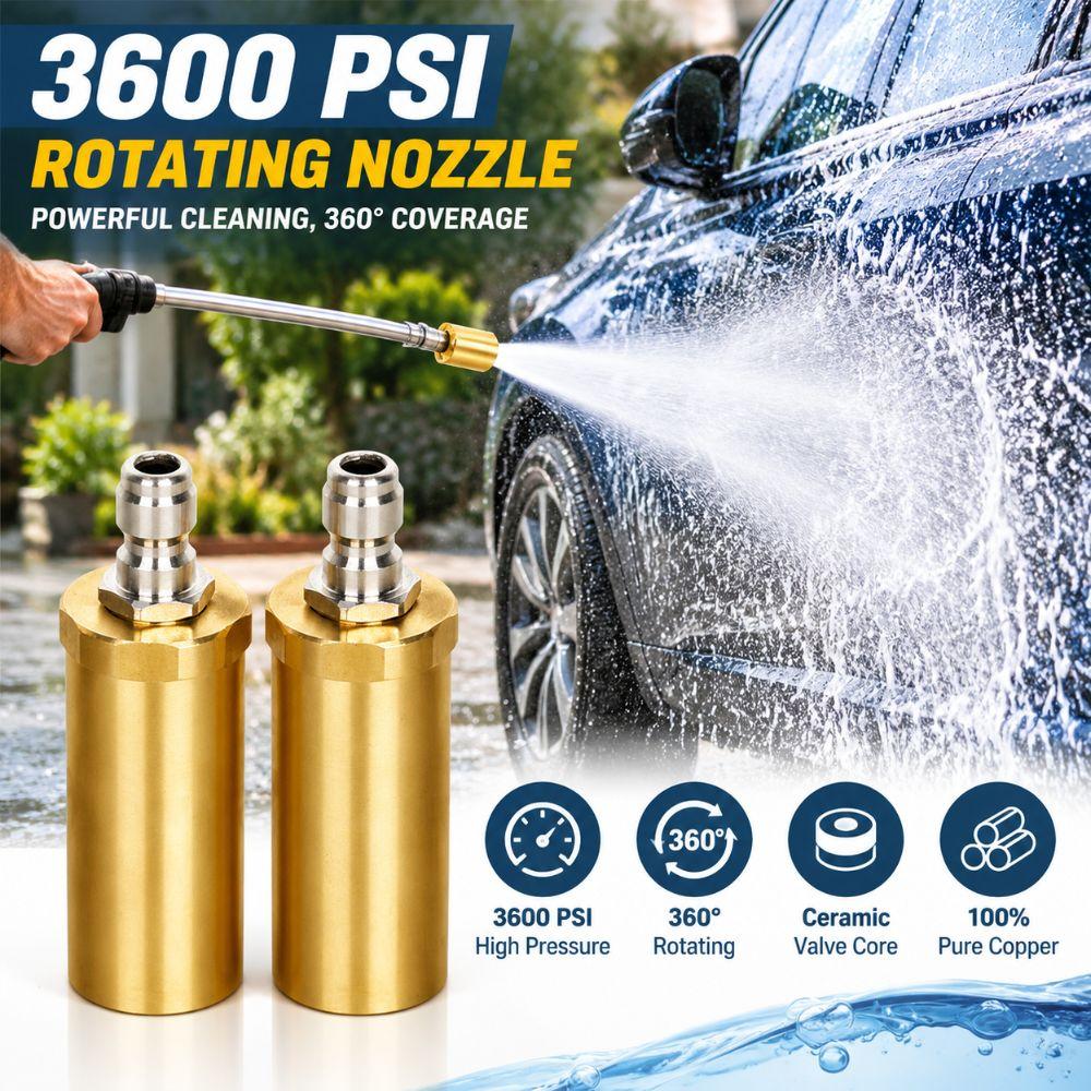 Brass Ceramic Core Brass Sprinkler Nozzle 1.2mm/2.0mm Orifice Car Washer Nozzle Pressure Washer