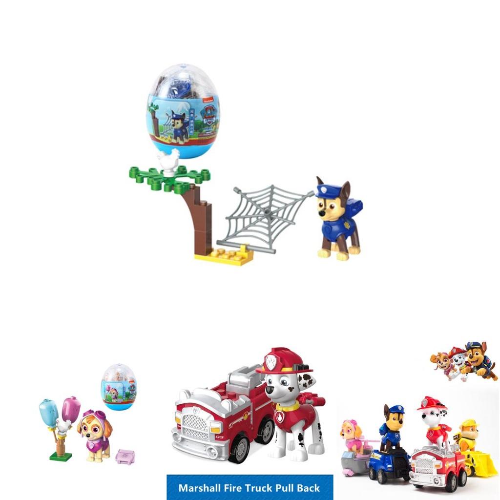 Paw Patrol Rescue Racers 4-pack Real Working Wheels Pet Action Figures Car Toy