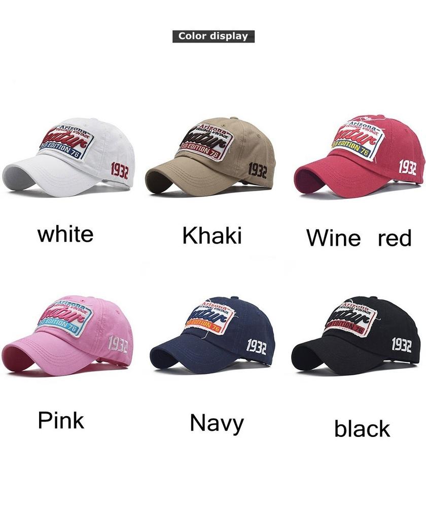 Duck Tongue Hat 3d Embroidered Letter Feature High Quality Cotton Baseball Hat