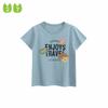 27Kids Children's Clothing Boy's Short-Sleeved T-shirt Summer Cartoon Round Neck Kids Tops Baby Letter Pure Cotton Clothes