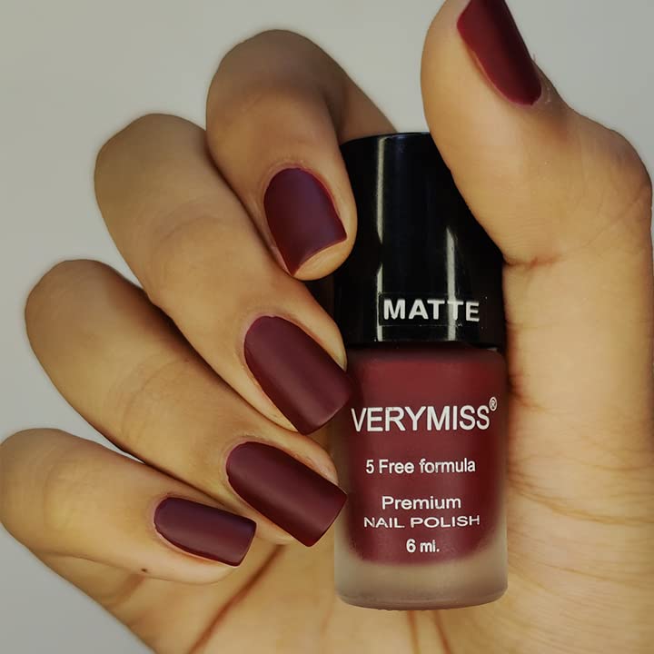 Матовый лак для ногтей премиум-класса | Плавное приложение | Быстрая сушка | Веган | — фото 18