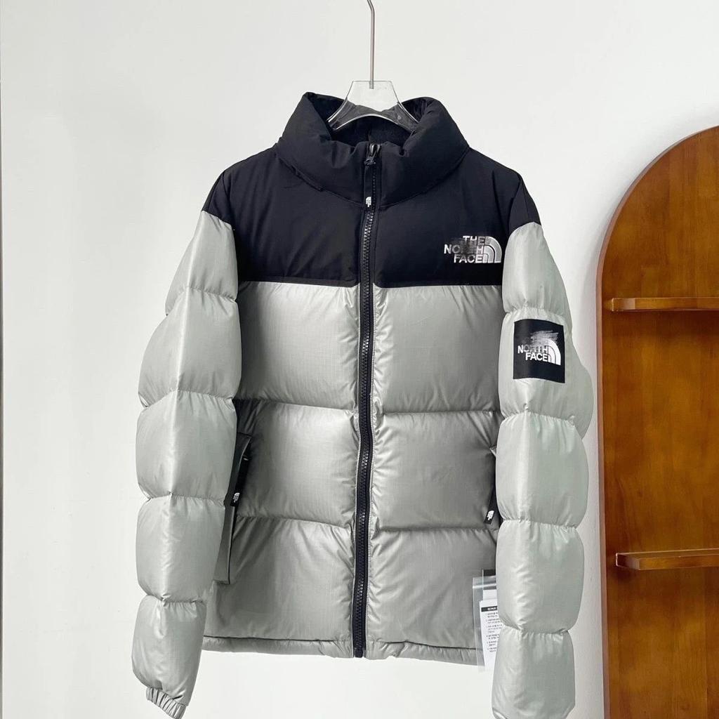 Putian High-quality Beijia Big Plaid Down Jacket North Face Shen Miner Armband Men's and Women's Bread Clothes