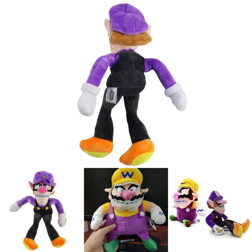 Cute Super Mario Wario And Waluigi Plush Dolls Soft Stuffed Toys For Comfort