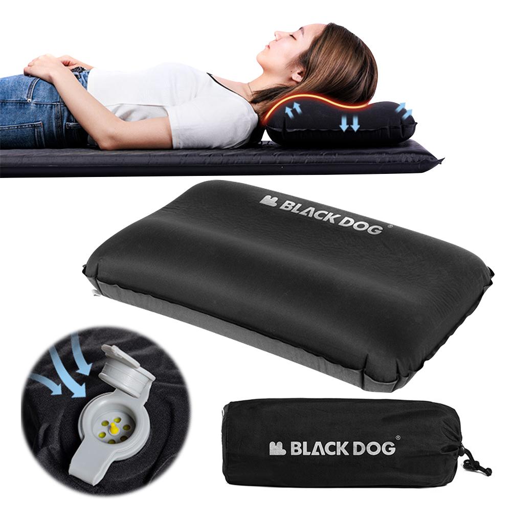 Automatic Inflatable Pillow Ergonomic Outdoor Memory Foam Pillow Comfort Square Pillow Office Nap Pillow Camping Equipment Australia