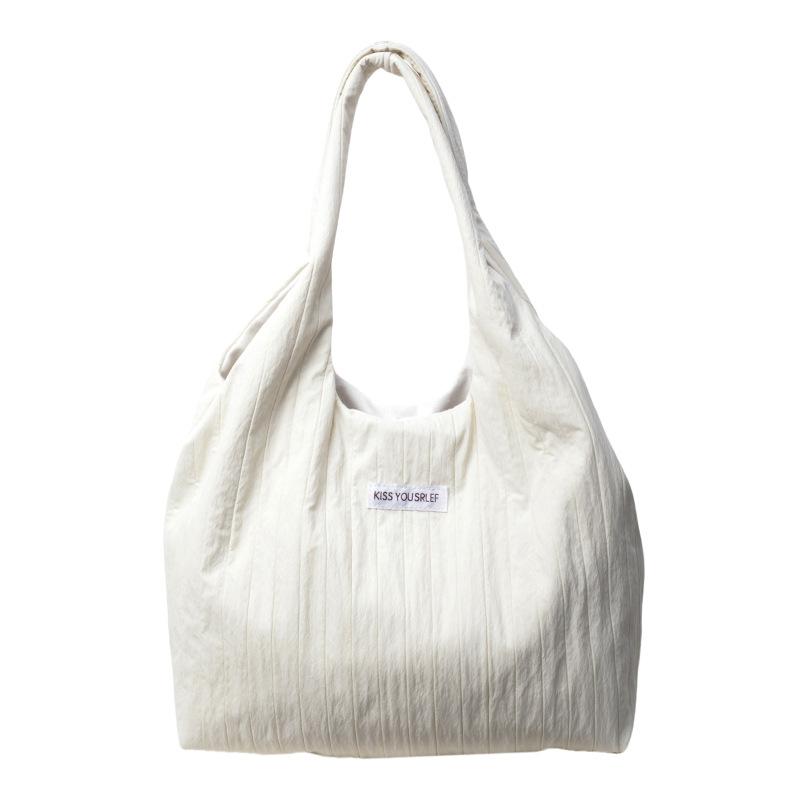 

Отделение большой вместимости сумка из ткани женская новая универсальная модная легкая сумка через плечо повседневная универсальная сумка через подмышку one size fits all