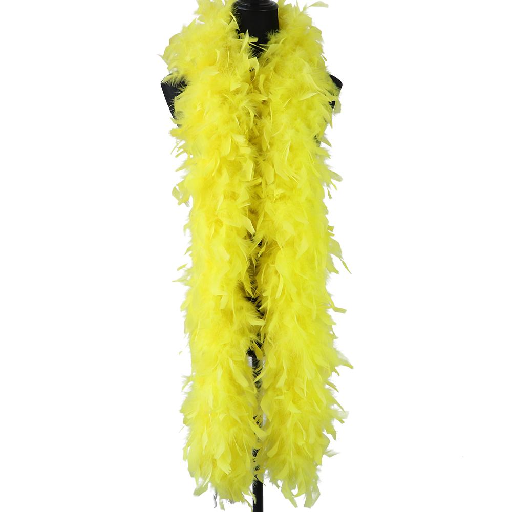 DIY 2 Yards Green Turkey Feather Boa 90g Fluffy Feathers for Craft Fring Wedding Dress Scarft Shawl Decor Costume Sewing Accessories