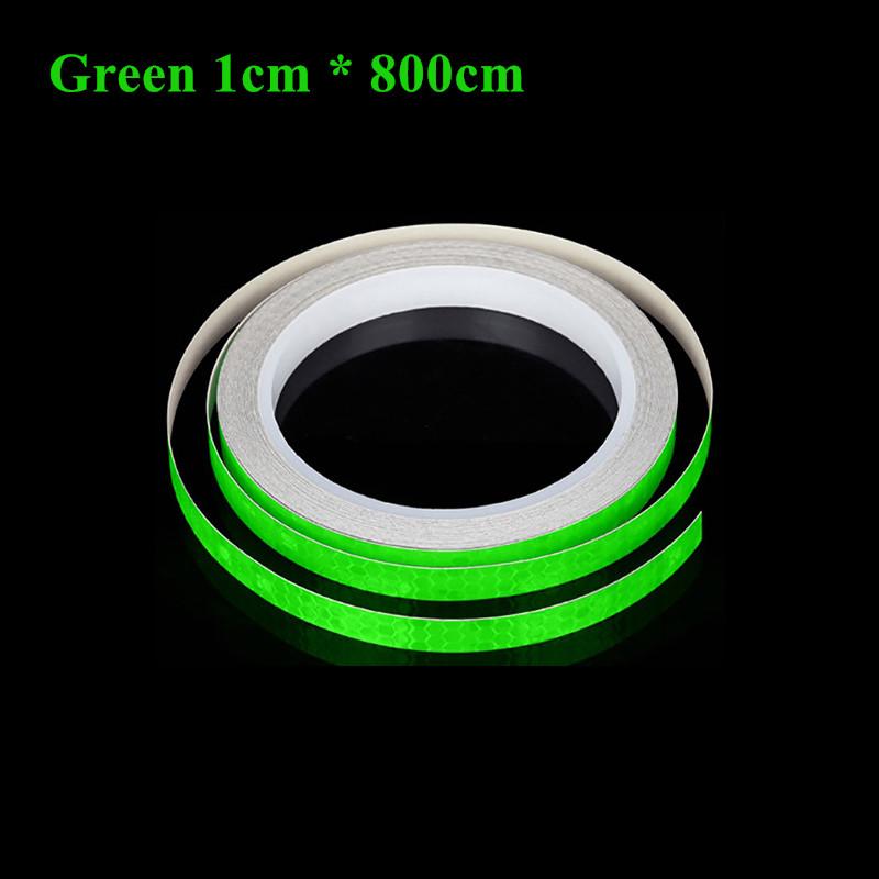 

Светоотражающая лента для обода мотоцикла, наклейки на колеса, 1 см*800 см, виниловые предупреждающие наклейки для автомобиля, декор для стайлинга мотоцикла, аксессуары
