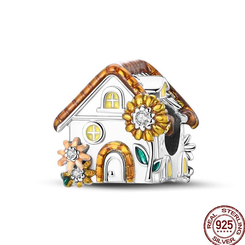 Copper Spring Insect Butterfly Series Gift Beads Suitable For 3Mm Original Bracelet Diy Birthday