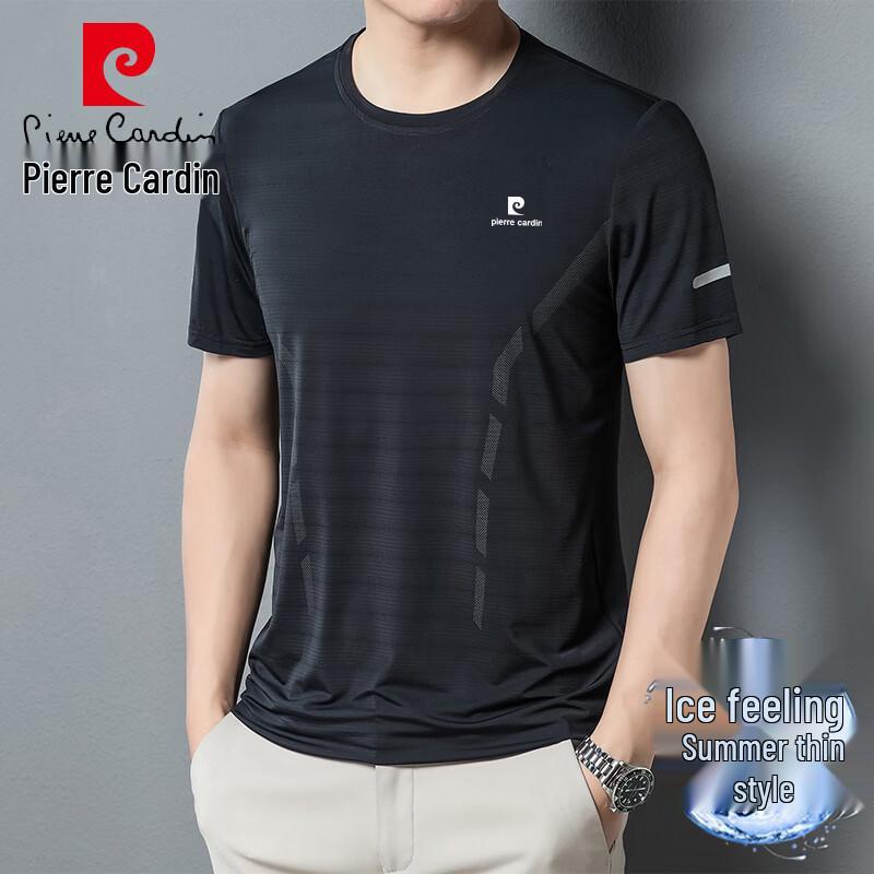 Pierre Cardin Men s Ice-Feel Breathable Short Sleeve T-Shirt 4XL