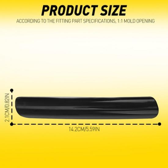 Black For Ford Escape 2013- Front Door Handle Grab Trim Molding DRIVER RIGHT