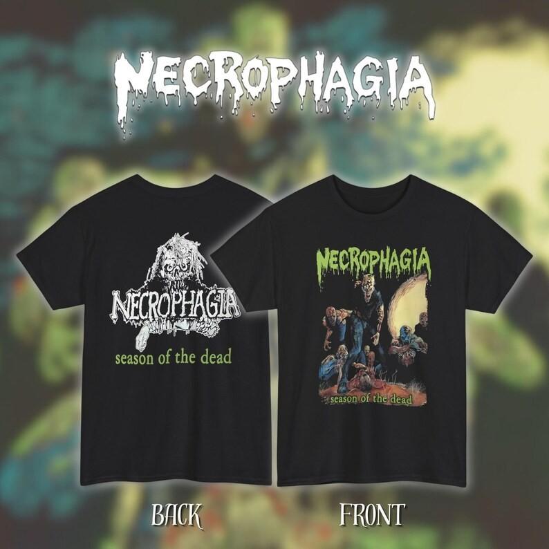 Necrophagia - Season Of The Dead 2sides T-shirt S to 5XL NE704 Unisex T-Shirt XXL