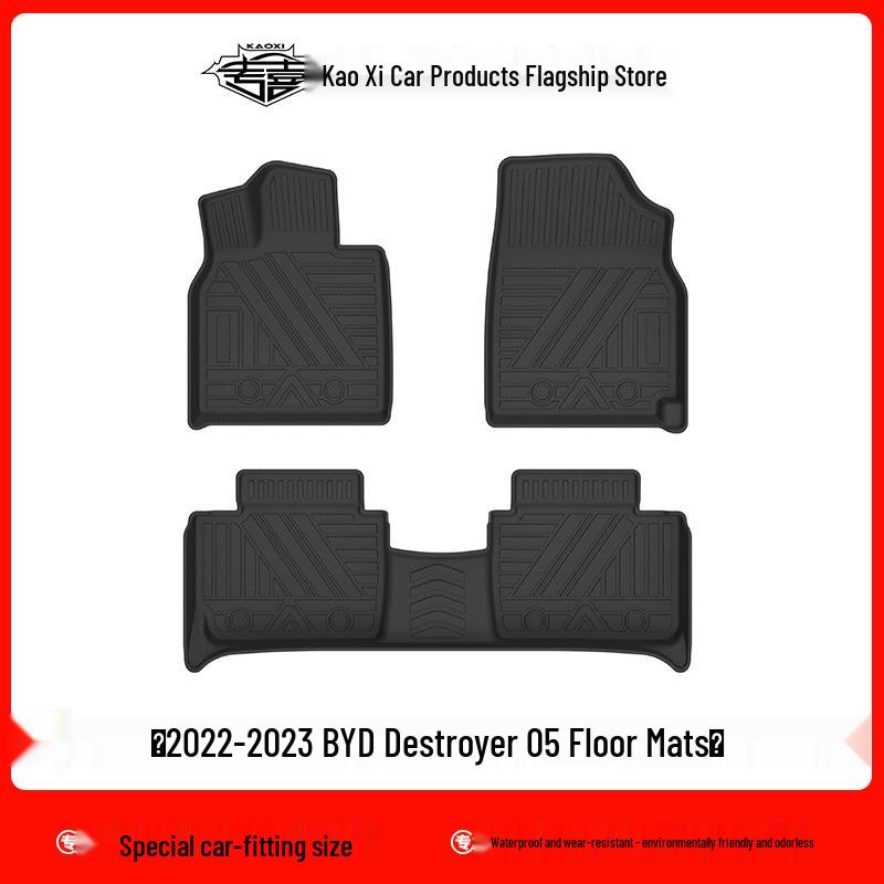 22-23 BYD Destroyer 05 CHAZOR Eco-Friendly Car and Trunk Floor Mats