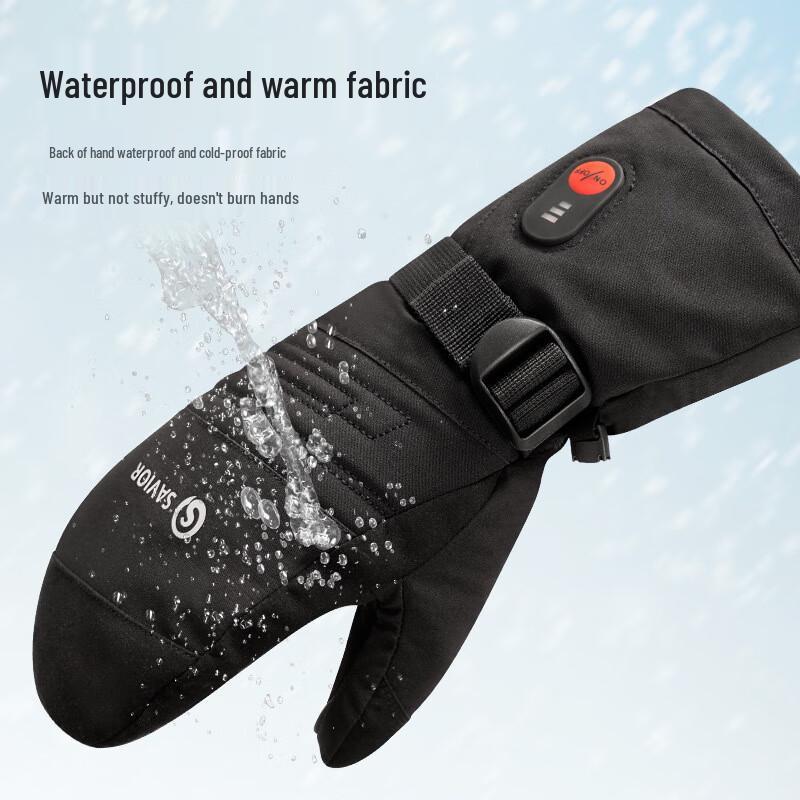 REACH STAR SAVIOR Heated Touchscreen Ski Gloves