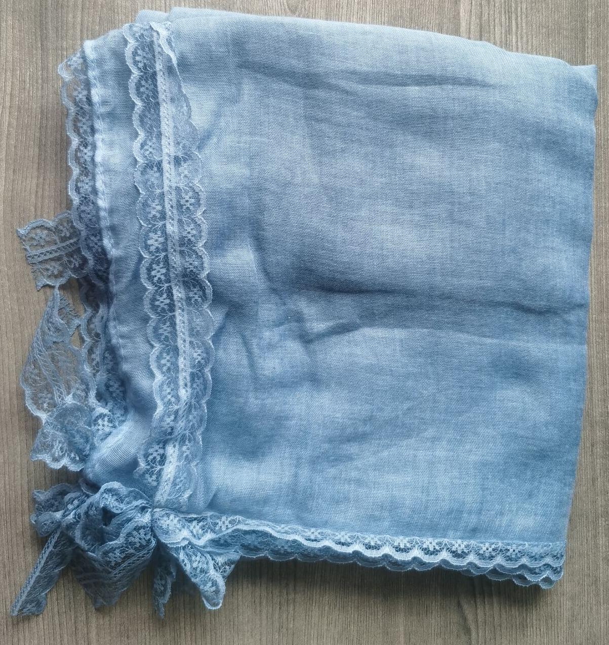 

95*195 см легкий летний шарф легкая шаль накидка льняные шарфы для женщин солнцезащитный платок 95*195cm джинсовый синий