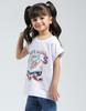MONTE CARLO Girls Printed Round Neck Top