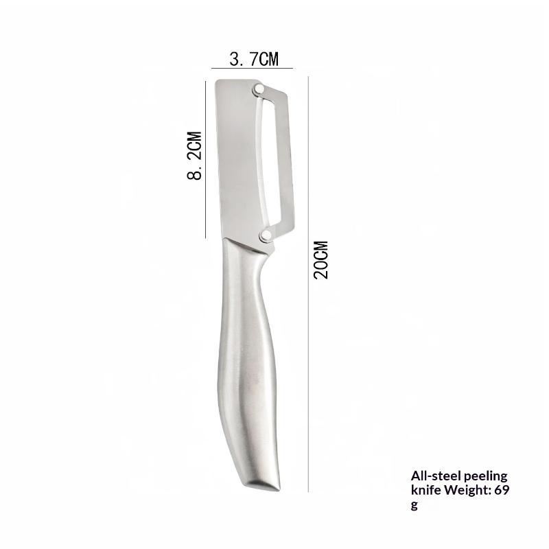 Multi-Functional Vegetable Peeler For Kitchen With Stainless Steel Handle And Bottle Opener, 5 In 1 Stainless Steel Green Onion