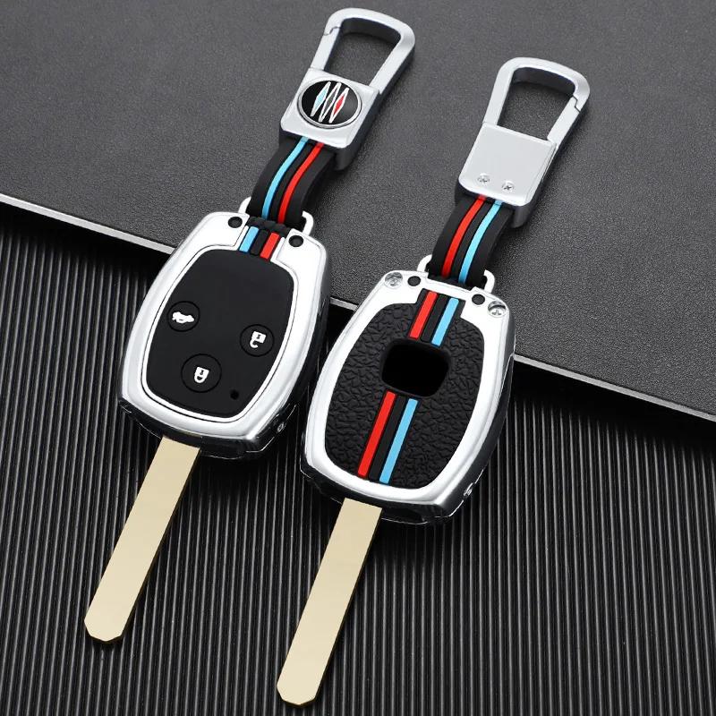 Interior Mouldings Car Remote Key Case Cover Shell For Honda Accord Civic CRV CR-V Pilot Insight Ridgeline Protector Fob Accesso