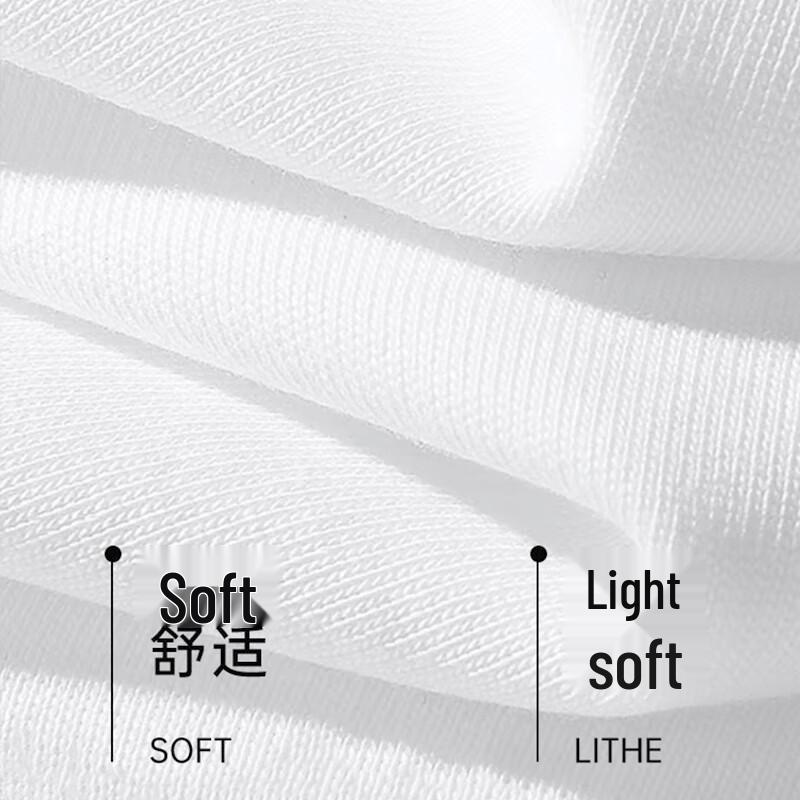 LANGSHA Men's Pure Cotton Long Sleeve Round Neck Base Layer T-Shirt