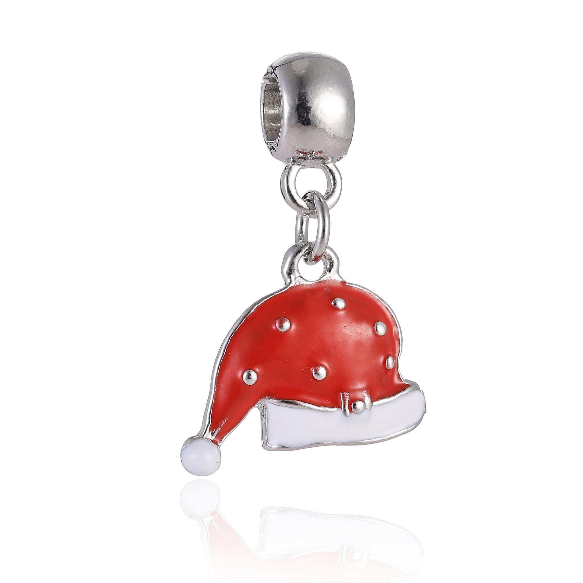 

Christmas Hat Pendant DIY Beaded Bracelet & Necklace Jewelry Accessory жовтий