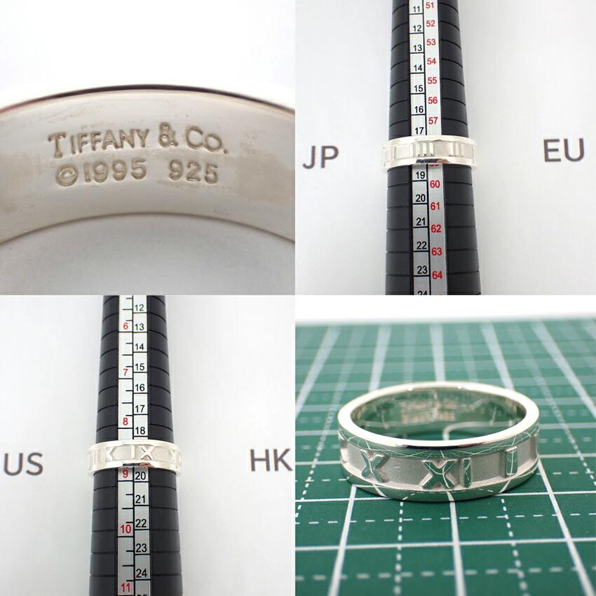 [Used] TIFFANY 925 Atlas Ring / Size 18 / j63-9