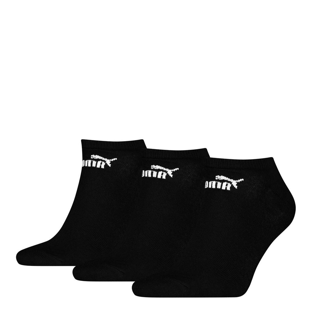 Puma Unisex Adult Logo Trainer Socks (Pack of 3)